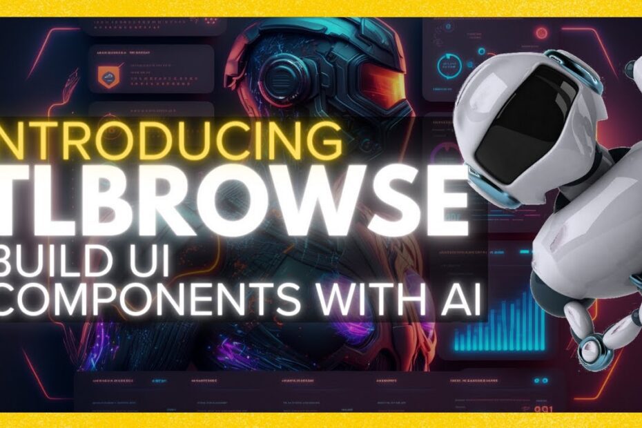 Crie Componentes de UI com TLBrowse: Drag-and-Drop e Text-To-Code - Inteligência Artificial que Gera Código Sozinha!