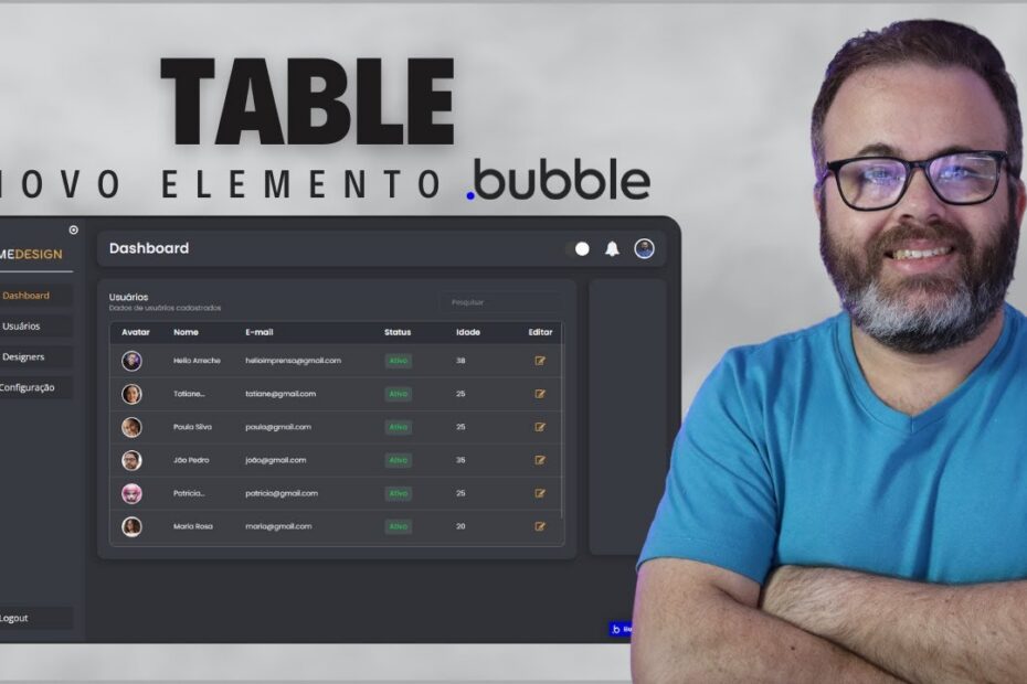 Descubra o Novo Elemento TABLE do Bubble: Funcionalidades e Vantagens Incríveis