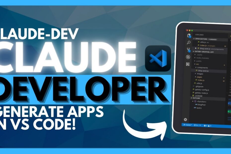 Explore ClaudeDev: O Novo Agente de Codificação que Gera Aplicações no VS Code com Claude 3.5 Sonnet