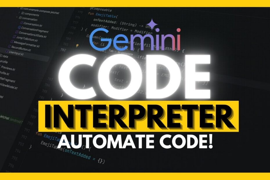 Gemini Code Interpreter: Automatize Tarefas de Código com Inteligência Artificial