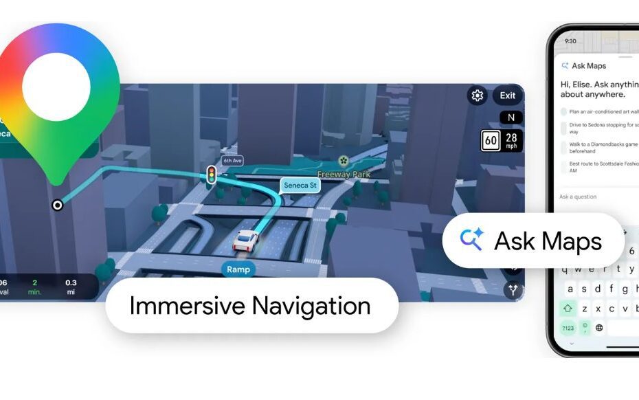 Google Maps com Gemini revoluciona navegação e exploração | Mecânica Online®| 26 anos