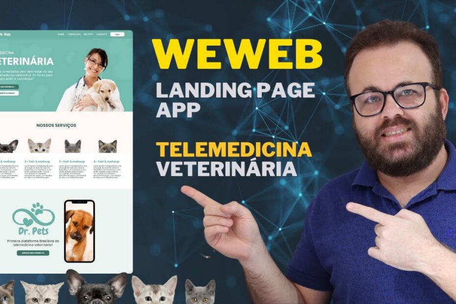 Guia Completo: Como Criar uma Landing Page para APP de Telemedicina Veterinária com WeWeb