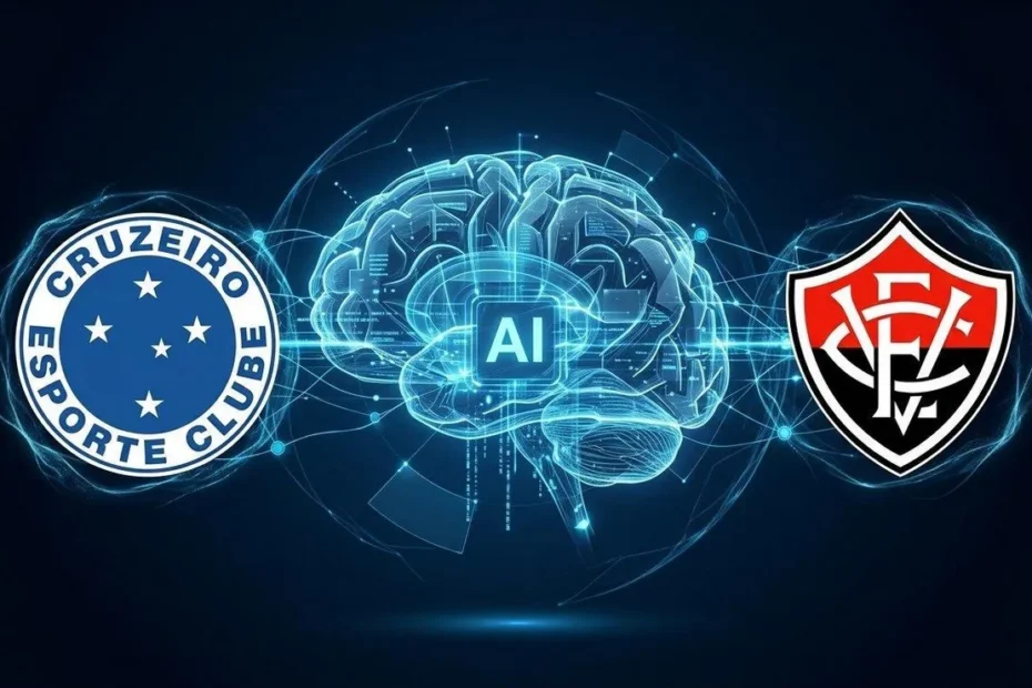 Inteligência Artificial aponta placar exato de Cruzeiro x Vitória: "2 a 0"