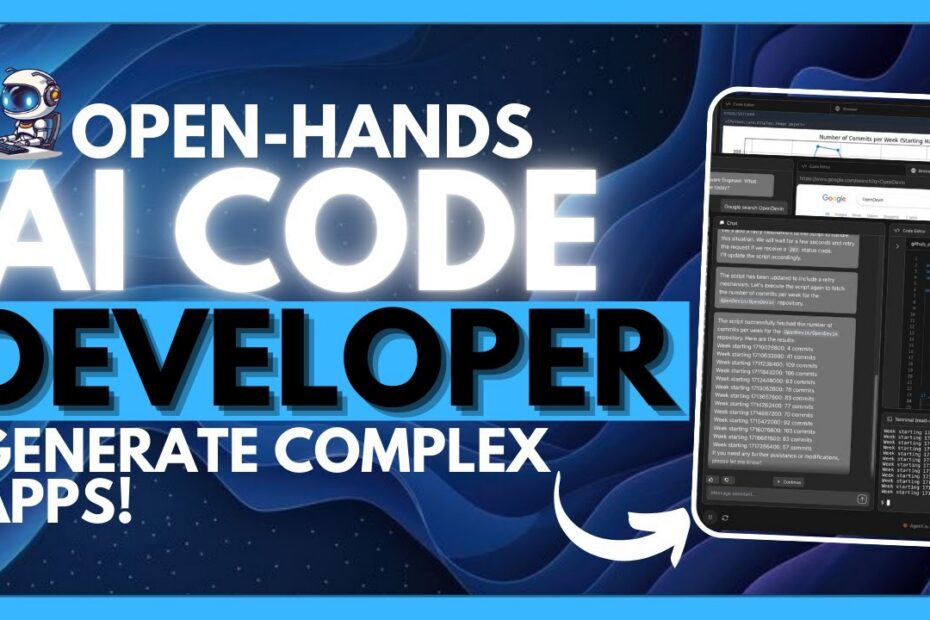 OpenHands: Crie Aplicativos Complexos com Software de IA - Gerador End-to-End (Open Source)