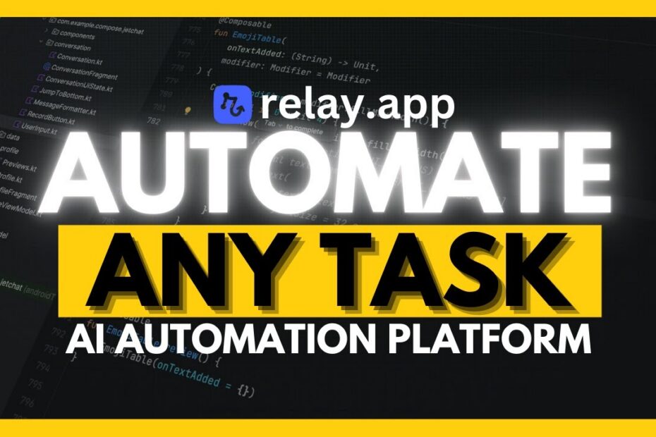 Relay.app: Transforme Sua Vida com a Plataforma de Automação de IA!