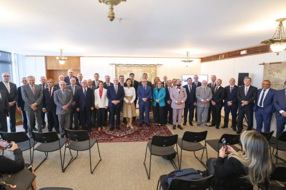 Reunião com os Presidentes de Tribunais Superiores e Tribunais de Segunda Instância.