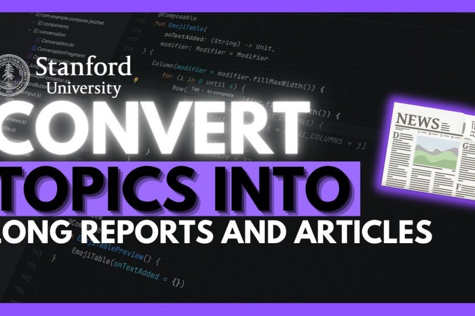 Transforme Tópicos em Artigos Longos com STORM: A Ferramenta de AI Gratuita que Revoluciona Seu Conteúdo