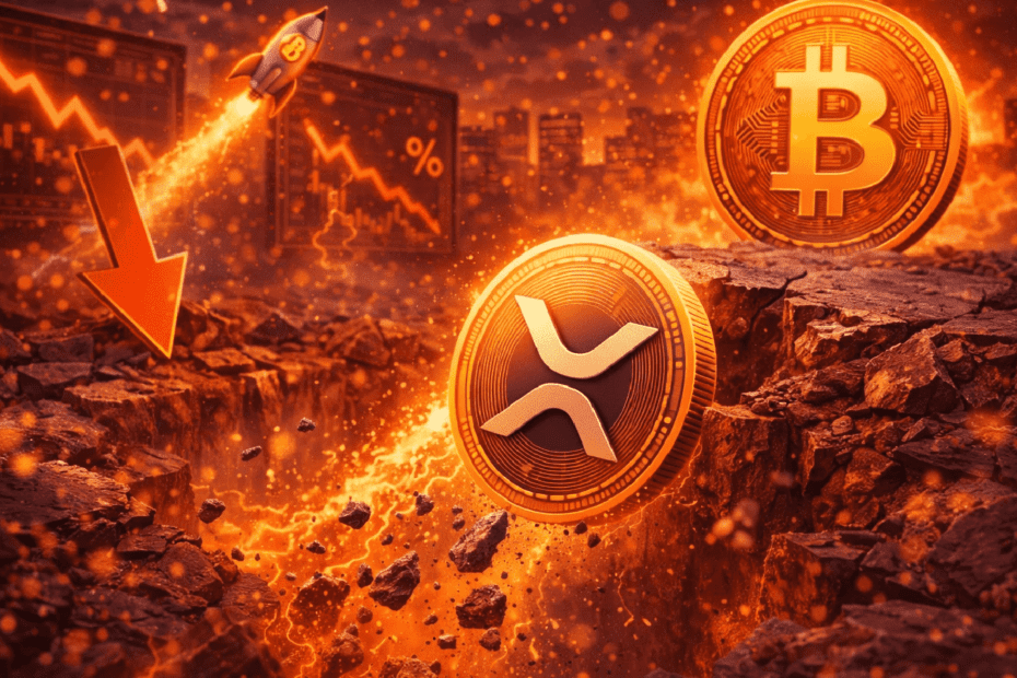 XRP pode despencar 50% frente ao Bitcoin após fechamento negativo em fevereiro