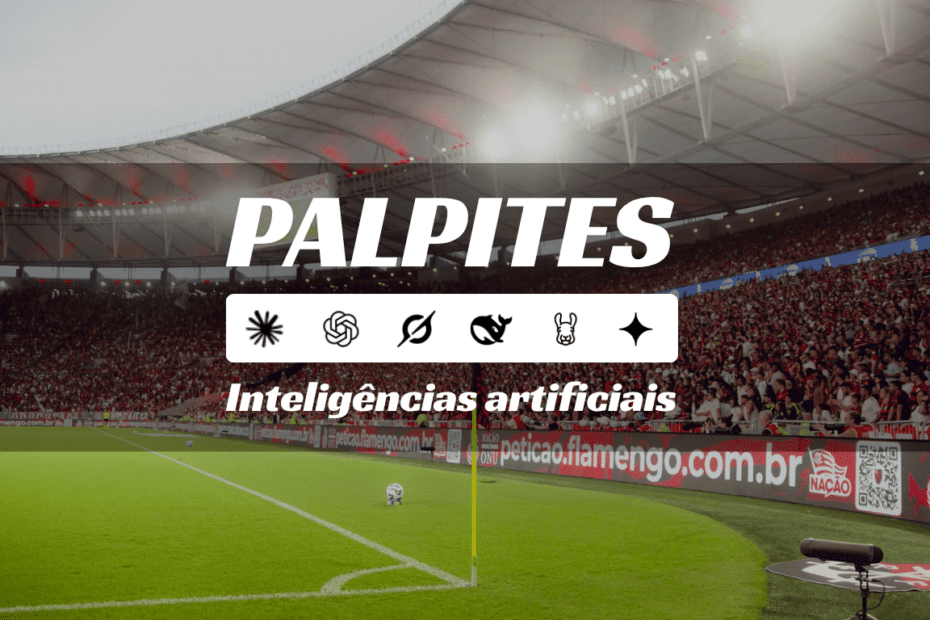 Cinco IAs preveem empate; apenas Gemini aposta no Flamengo