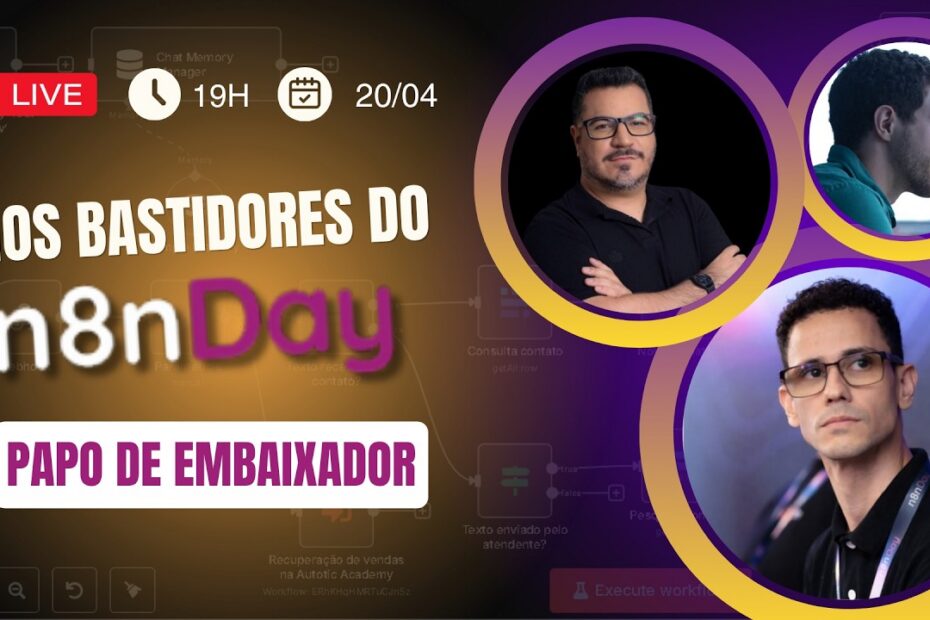 Bastidores do n8n Day: Conversa com Embaixadores (Destaques)