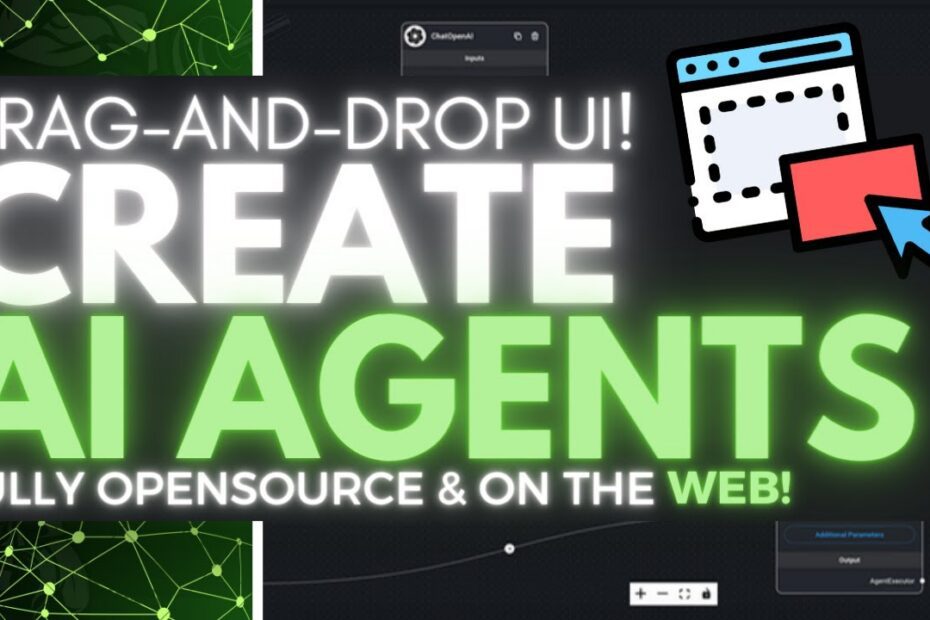 Como Criar Agentes de IA com Interface Drag-and-Drop na WEB Grátis | X-Force