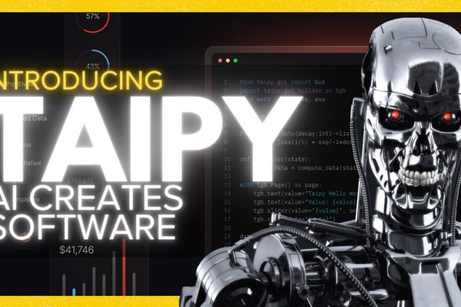 Como Criar Aplicações Web de Nível Profissional com Taipy: Potencialize Seus Fluxos de Trabalho em IA e Dados