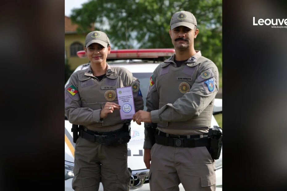 Brigada Militar usa inteligência artificial para flagrar agressor dentro de casa em Vacaria - Leouve