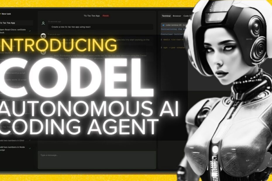 Como o Codel Revoluciona a Programação com seu Framework de Agentes de IA Autônomos