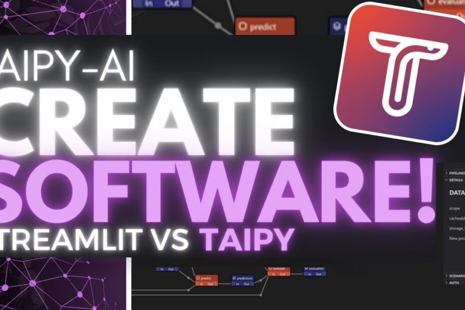 Comparação Completa: Taipy vs Streamlit para Desenvolvimento de Aplicativos Profissionais