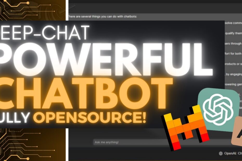 DeepChat: Plataforma de Chatbot Poderosa e Personalizável com TTS, Visão, Plugins e Gratuita!