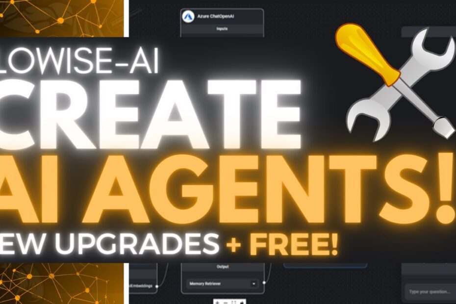 Flowise: Crie Agentes de IA Poderosos e Aplicativos LLM com Interface Drag-and-Drop (Gratuito)