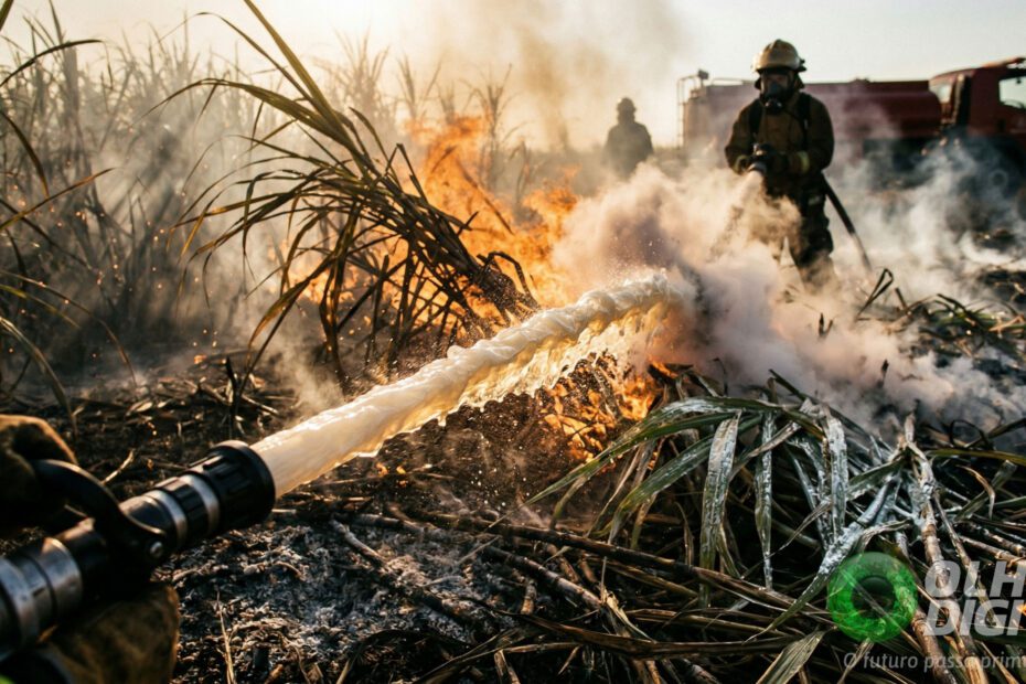 Gel inovador de brasileiro revoluciona combate a incêndios e economiza água