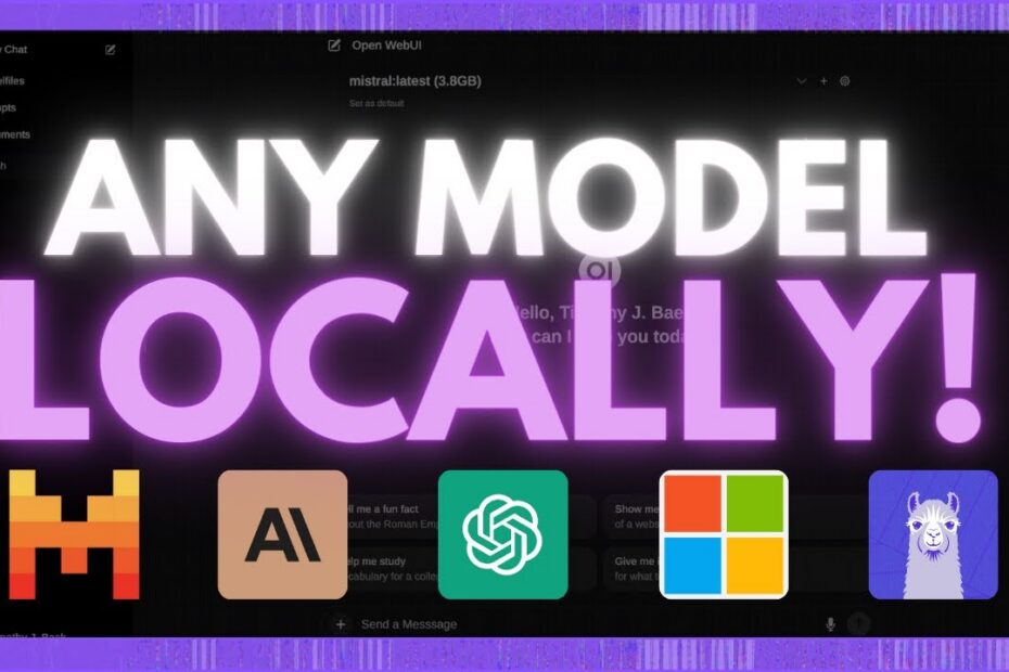 Guia Completo: Como Instalar Qualquer LLM Localmente Usando Open WebUI (Ollama) de Forma Super Fácil!