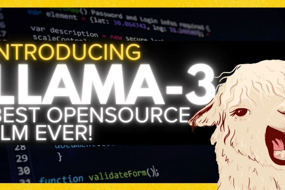 LLAMA 3: O Melhor Modelo de Linguagem Open Source Que Rivaliza o GPT-4
