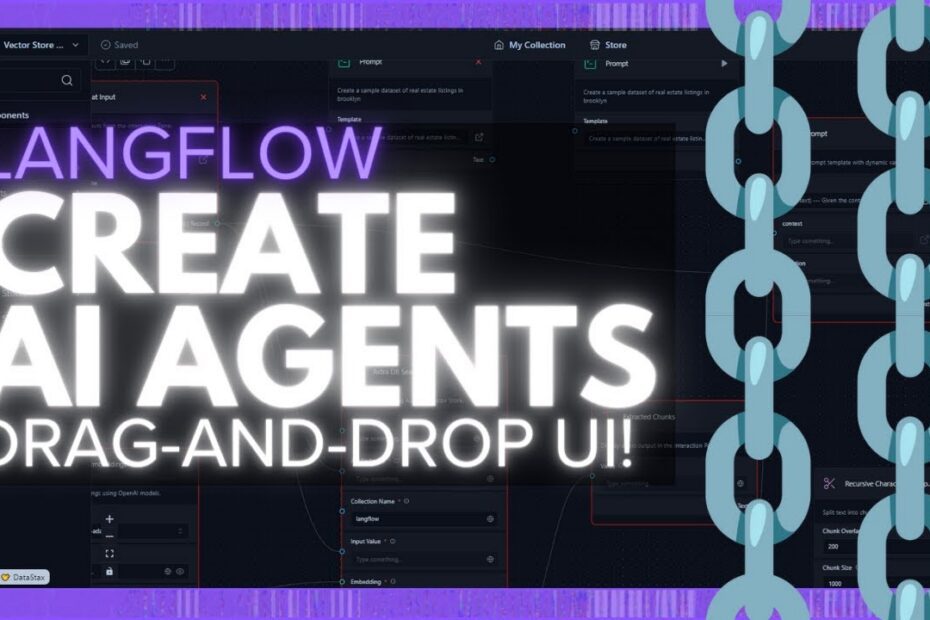 LangFlow: Crie Agentes e Aplicativos de IA com Uma Interface Drag-and-Drop - Ferramenta Open Source!