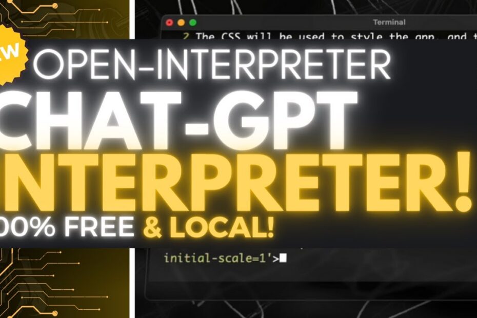 Open Interpreter 2023: Atualização Gigante com Código Interpretado Localmente!