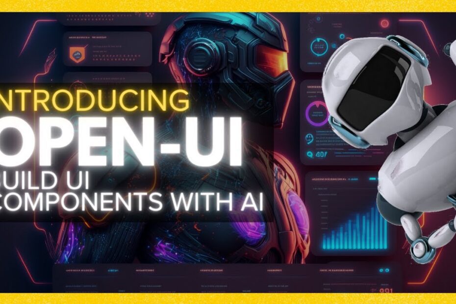 OpenUI: Construa Componentes de Interface com Facilidade! Screenshot e Texto para Código - IA Que Escreve Código Sozinha!