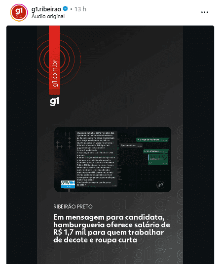 RIBEIRÃO PRETO| Denúncia de vaga de emprego com exigências abusivas revolta população e expõe violência contra mulheres