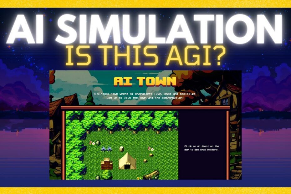 Simulação de IA: NPCs Autônomos e a Conquista da Inteligência Geral Artificial (AGI)