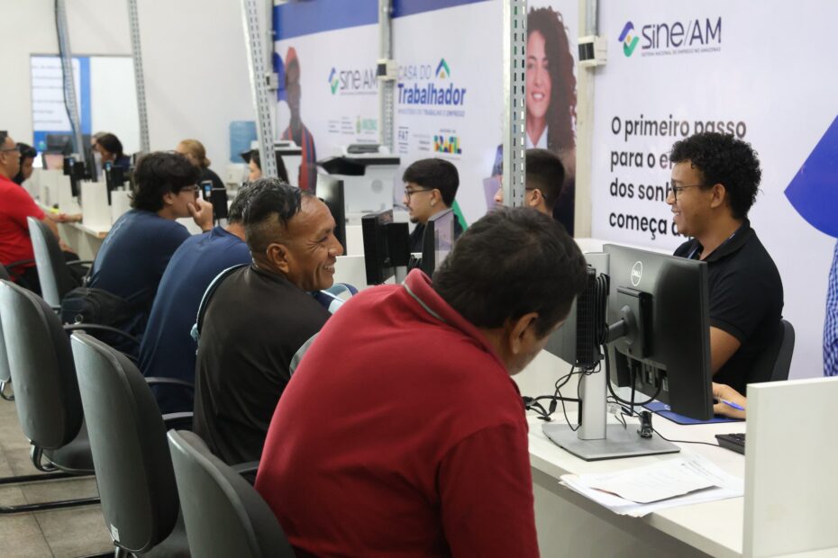 Sine Amazonas oferece 184 vagas de emprego nesta segunda-feira; confira - Amazonas