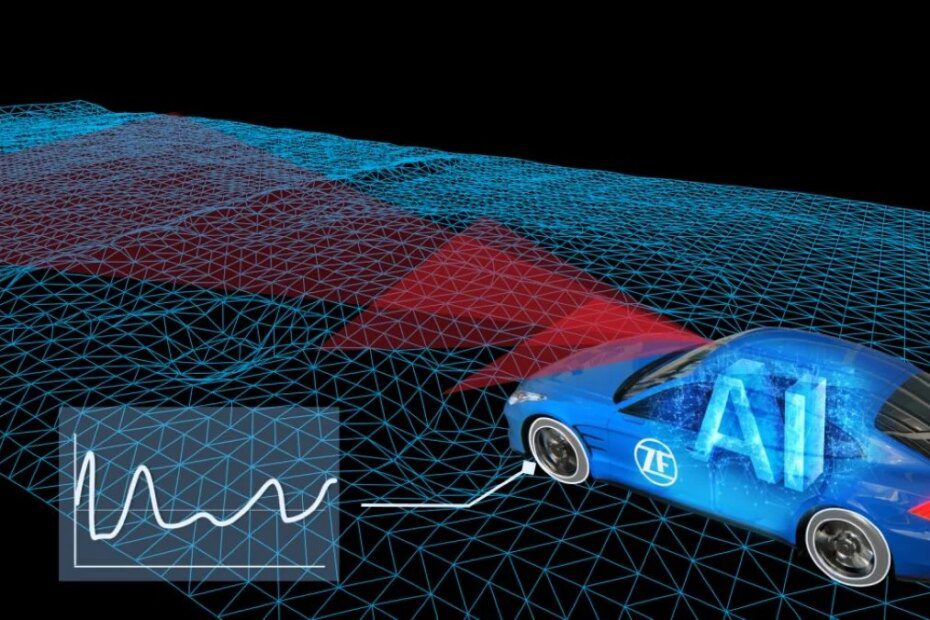 ZF usa inteligência artificial para prever buracos e ajustar chassi em tempo real