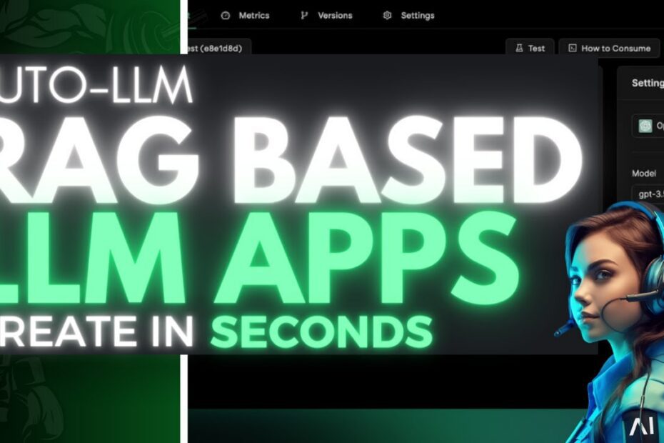 AutoLLM: Crie Aplicativos Web com LLM Baseados em RAG em Segundos - Tutorial Completo