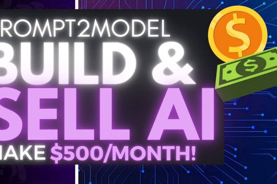 Como Criar e Vender Modelos de IA com um Único Prompt: Tutorial de Instalação para Ganhar até $500/mês
