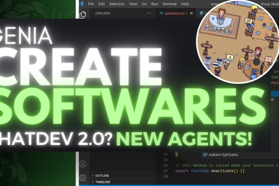 Como Instalar e Usar o GeniA: ChatDev 2.0 para Criar Softwares Poderosos com Agentes de IA em Minutos