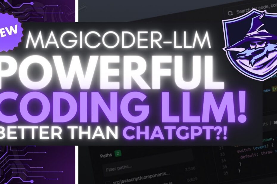 Magicoder: O Melhor LLM de Codificação com Apenas 7B de Tamanho - Totalmente Open Source!