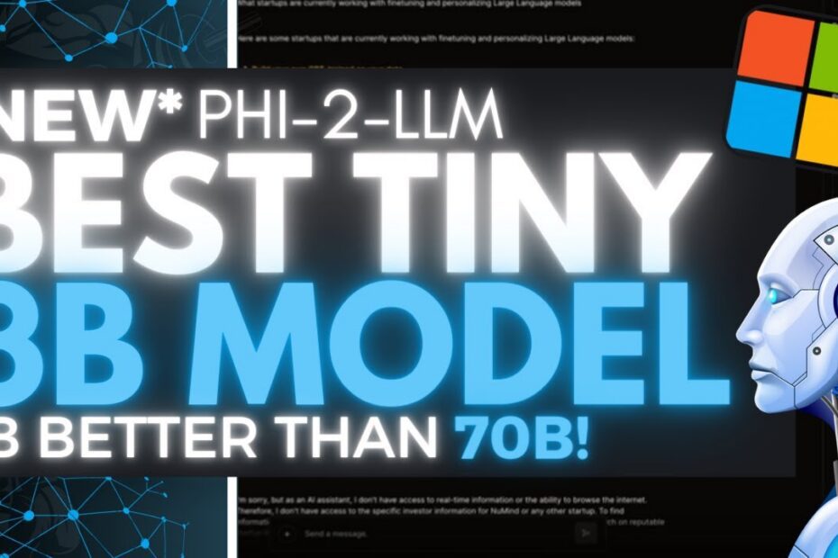 Phi-2: O Menor e Mais Poderoso LLM da Microsoft com Apenas 2,7 Bilhões de Parâmetros!