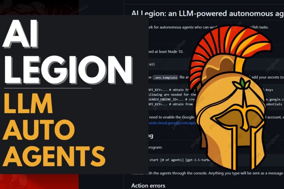 AI Legion: Plataforma de Agentes Autônomos com Tecnologia LLM para Inovações em Automação