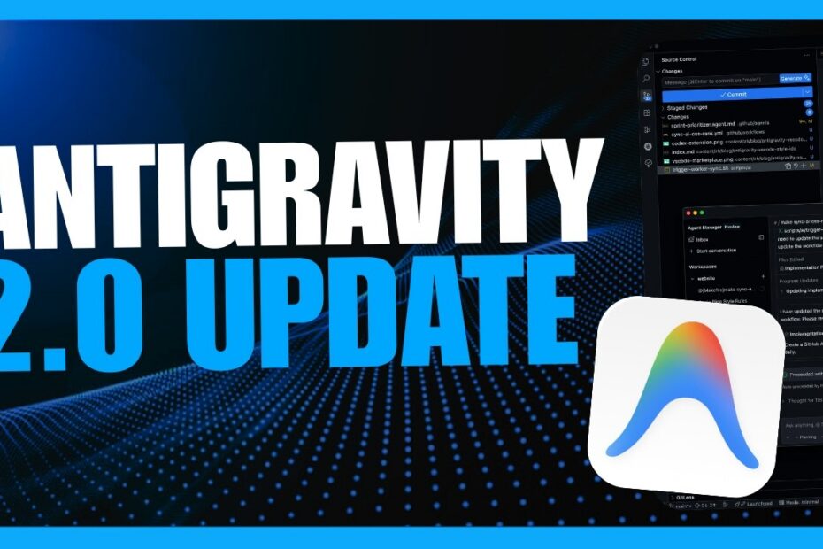 Antigravity 2.0: Novidade do Agente de IA Agentic e App Desktop Gemini - Atualizações Imperdíveis!