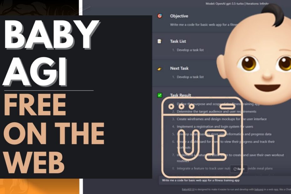 Atualização da UI do BabyAGI: Acesse Grátis na Web - O Novo Agente Web de IA
