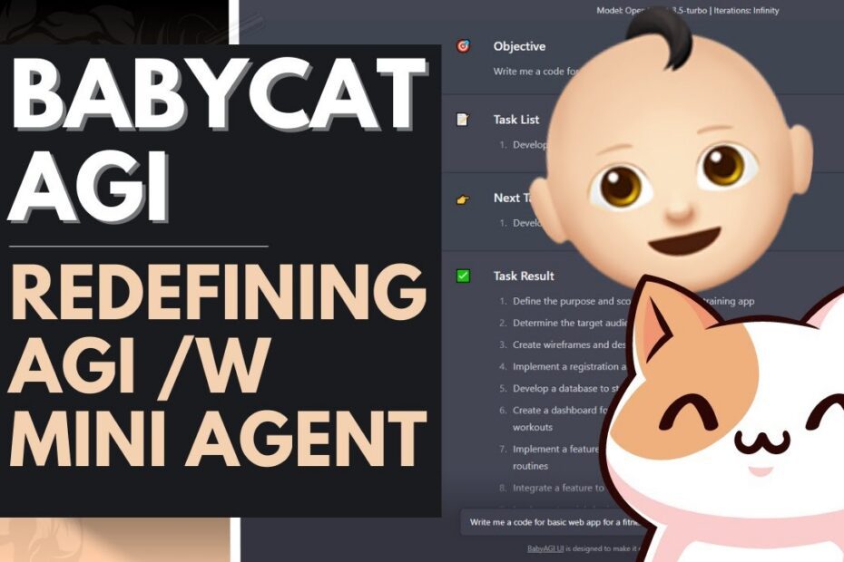 BabyCatAGI: Como Aumentar Desempenho e Redefinir a Inteligência Geral Artificial
