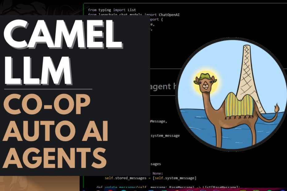CAMEL: Explorando Agentes de Chat Cooperativos Autônomos em Grande Escala com LLM