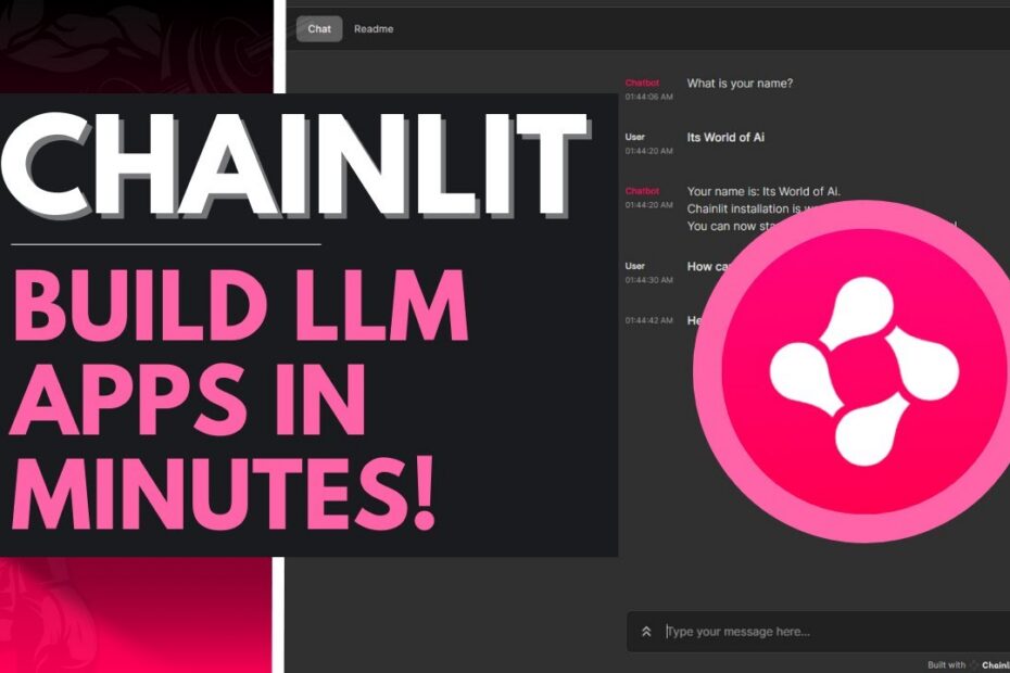 Chainlit: Crie Aplicativos de LLM em Minutos - Guia Rápido e Eficiente