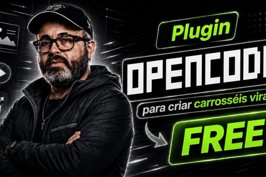 Como Criar Carrosséis Virais com o Plugin OPENCODE: Imagens Incríveis e Dicas para Kmi K2.6, GPT 5.5 e DeepSeek V4 Pro