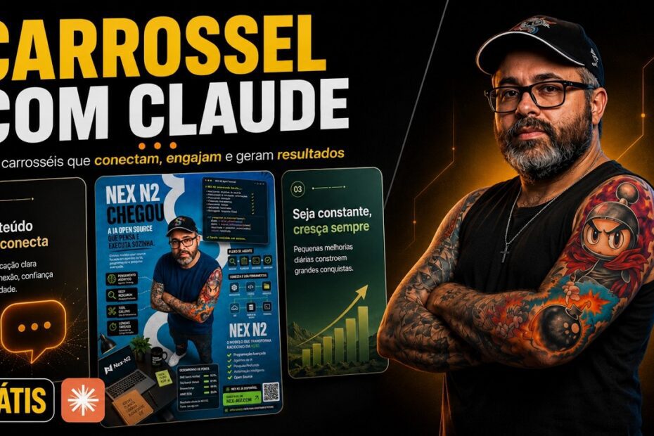 Como Criar Carrosséis em Segundos com Este Plugin para Claude: Guia Completo