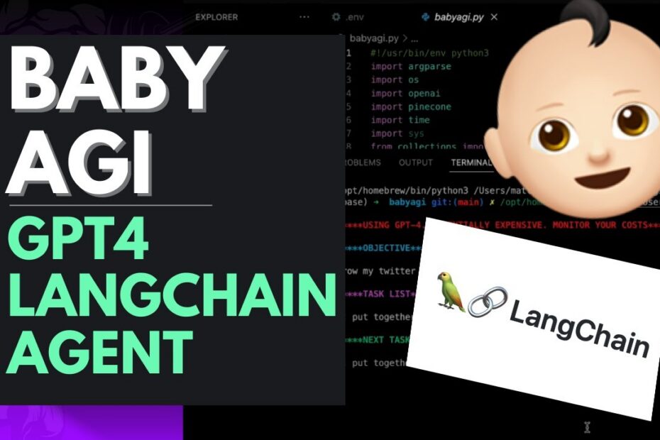Como Usar BabyAGI e Langchain GPT-4 para Criar Agentes de IA Autônomos: Guia Completo
