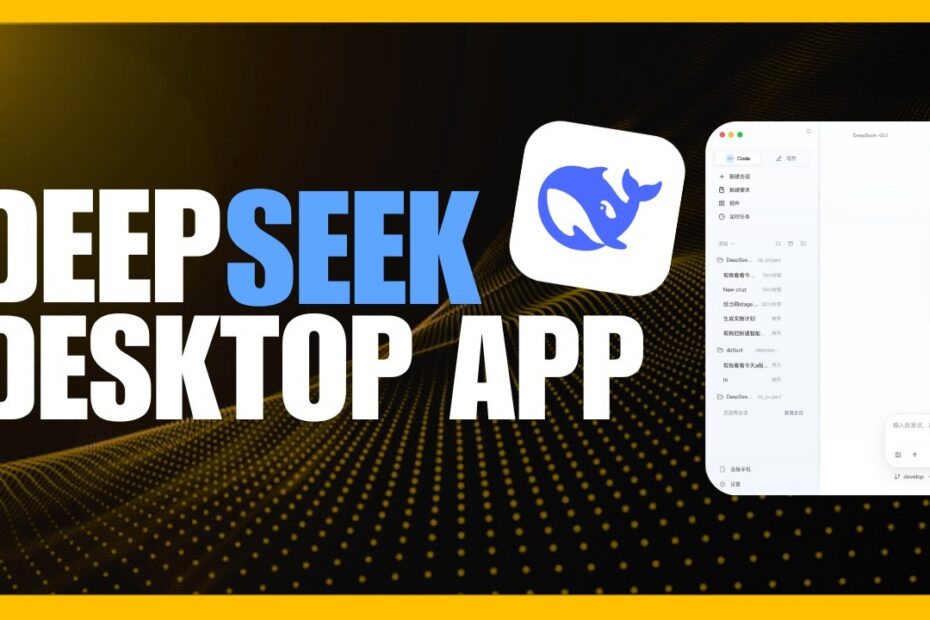 DeepSeek: Conheça o Novo App Desktop com Agente AI Autoevolutivo 24/7!