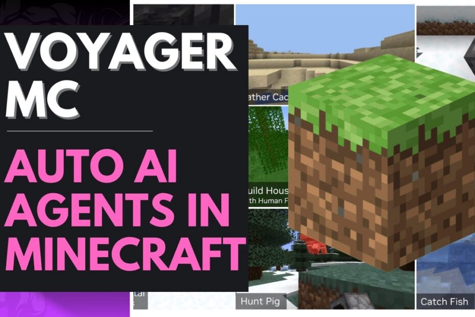 Descubra os Agentes Autônomos em MINECRAFT: IA Avançada e NPCs da Voyager
