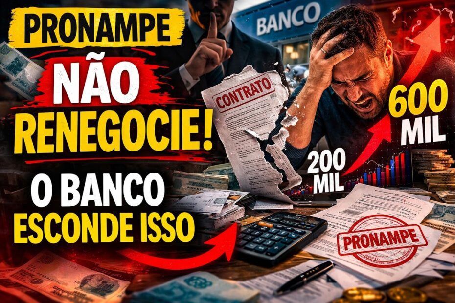 Dívida do PRONAMPE: Como Reduzir até 90% e Dicas que os Bancos Não Revelam aos Empresários