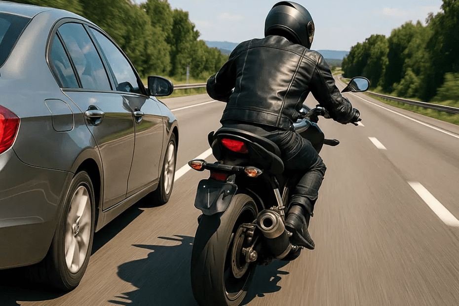 Fuga de moto: consequências