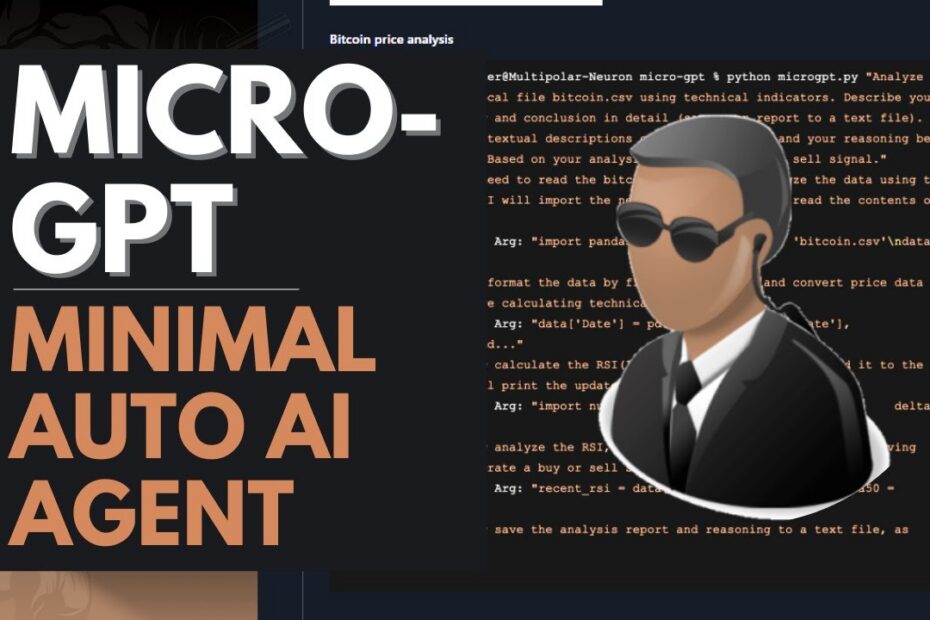 MicroGPT: O Agente de IA Autônoma Minimalista para Automatização Eficiente